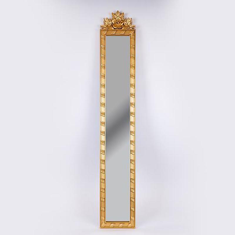 ESTHETI home Καθρέπτης Τοίχου Πλαστικός Χρυσός 22x3x120