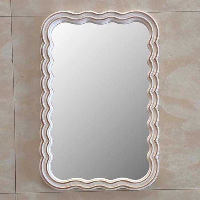 ESTHETI home Kathreptis Toixou Plastikos Lefkos/Xrusos 39x2.5x60cm 751-12048