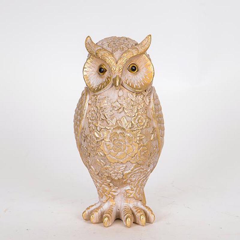 Διακοσμητικά Επιτραπέζια agiovlasitishome - ΣΗΜΑΝΤΙΚΟ: Σε περίπτωση διαφοράς τιμής από το κατάστημα ισχύει παντα και μόνο η τιμή του καταστήματος ESTHETI home Επιτραπέζια Διακοσμητική Κουκουβάγια Γκρι/