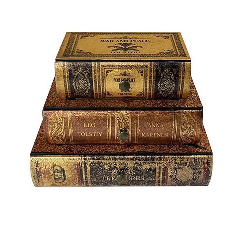 Διακοσμητικά Επιτραπέζια agiovlasitishome - ΣΗΜΑΝΤΙΚΟ: Σε περίπτωση διαφοράς τιμής από το κατάστημα ισχύει παντα και μόνο η τιμή του καταστήματος ESTHETI home Διακοσμητικά Κουτιά Ξύλινα Καφέ με 3 Συρτά