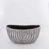ESTHETI home Kaspo Keramiko Asimi/Kafe 28x12x14.5cm 752-18072
