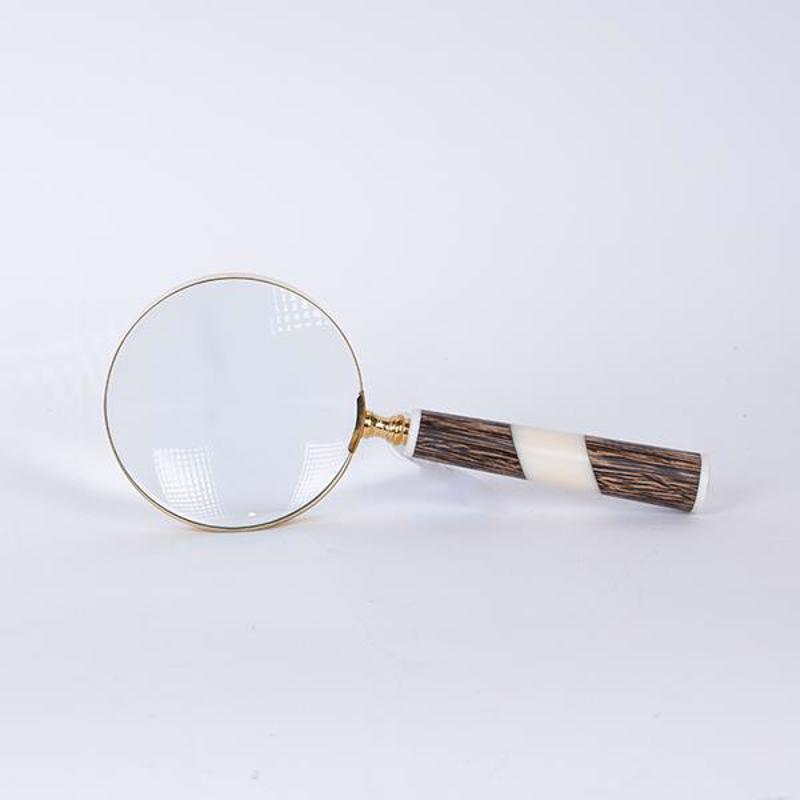 ESTHETI home Μεγεθυντικός Φακός Resin/Γυάλινος Εκρού/Κα