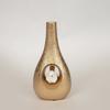 ESTHETI home Bazo Resin Xruso me Lefko Pouli 11x7.7x22.5cm 752-21046