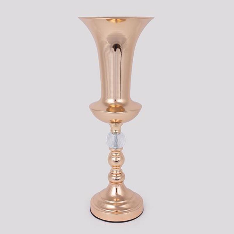 ESTHETI home Βάζο Μεταλλικό Χρυσό 48cm 752-22057