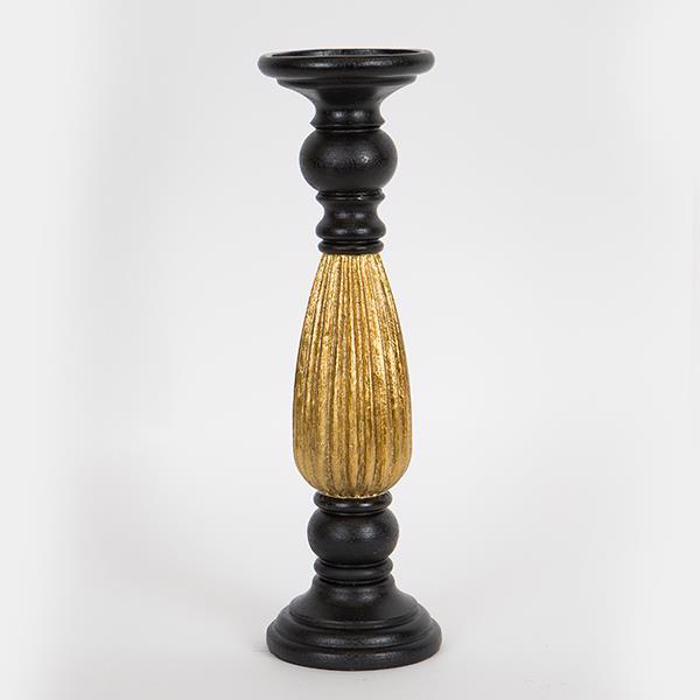 ESTHETI home Kiropigo Resin Mavro/Xruso 10.5x10.5x35cm 752-26010