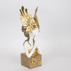 ESTHETI home Diakosmitiko Gupto Resin Gynaika me Maska Lefko/Xruso 14.5x14x41cm 752-27036