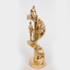 ESTHETI home Diakosmitiko Gupto ''Anthropoi kai Skala'' Xruso 9.5x9.5x30.5cm 752-27073
