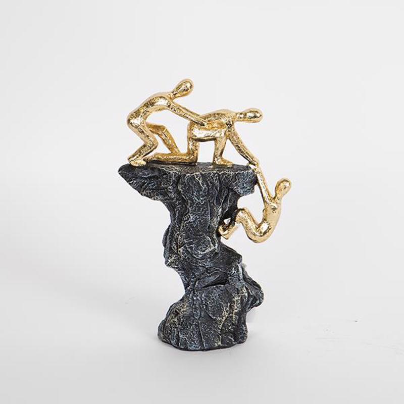 Διακοσμητικά Επιτραπέζια agiovlasitishome - ΣΗΜΑΝΤΙΚΟ: Σε περίπτωση διαφοράς τιμής από το κατάστημα ισχύει παντα και μόνο η τιμή του καταστήματος ESTHETI home Διακοσμητικό Γλυπτό Άνθρωποι και Βράχος Re