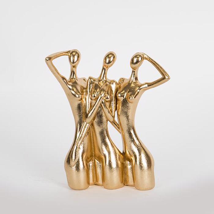 ESTHETI home Diakosmitiko Gupto Gynaikes Resin Xruso 16.5x5.5x19cm 752-27079