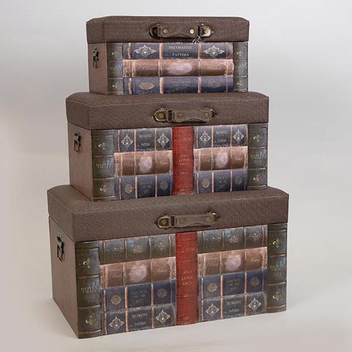 ESTHETI home Set ton 3 Baoula Kafe/Roz 58x35x32cm 752-28016