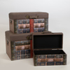 ESTHETI home Set ton 3 Baoula Kafe/Roz 58x35x32cm 752-28016