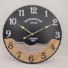 ESTHETI home Roloi Toixou Metalliko/Xulino Mavro/Fusiko/Lefko F60x4.5cm 753-10038