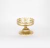 ESTHETI home Tourtiera Metalliki Xrusi me Basi kai Epifaneia Kathrepti F20x16.5cm 754-11017