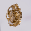 ESTHETI home Diakosmitiko Toixou Louloudi Resin Xruso 18.7x5.5x19.7cm 755-10057
