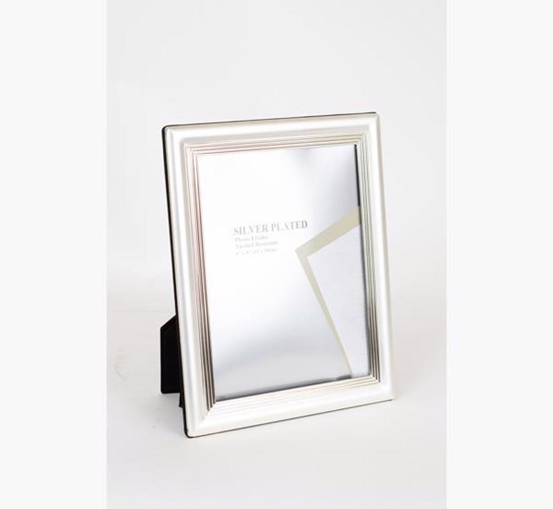 ESTHETI home Κορνίζα Μεταλλική Επάργυρη Ασημί 20x25cm 7