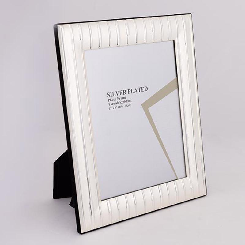 Κορνίζες agiovlasitishome - ΣΗΜΑΝΤΙΚΟ: Σε περίπτωση διαφοράς τιμής από το κατάστημα ισχύει παντα και μόνο η τιμή του καταστήματος ESTHETI home Κορνίζα Μεταλλική Επάργυρη Ασημί 15x20cm 7