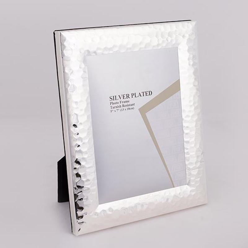 ESTHETI home Κορνίζα Μεταλλική Επάργυρη Ασημί 13x18cm 7