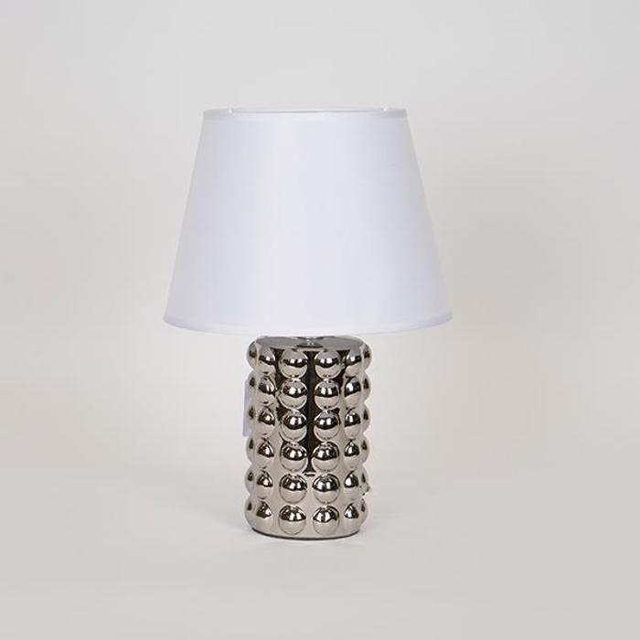 ESTHETI home Epitrapezio Fotistiko Keramiko Asimi me Lefko ufasmatino Kapelo F23x36cm 757-10093