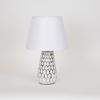 ESTHETI home Epitrapezio Fotistiko Keramiko Asimi me Lefko ufasmatino Kapelo F23x36cm 757-10104