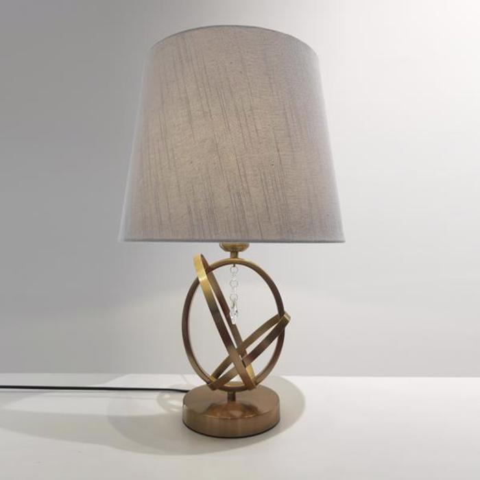 ESTHETI home Epitrapezio Fotistiko Metalliko Xruso/Lefko F29x48cm 757-10117