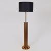ESTHETI home Epidapedio Fotistiko Metalliko Mavro/Xruso Monofoto E27 40x133cm 757-11027