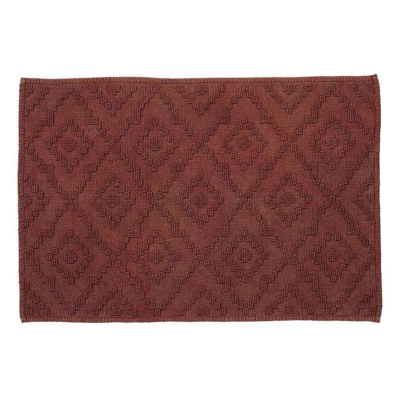 Sealskin Aztec 60x90 dark pink πατάκι μπάνιου