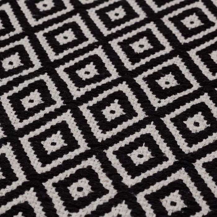 Sealskin Trellis 60x60 black pataki baniou