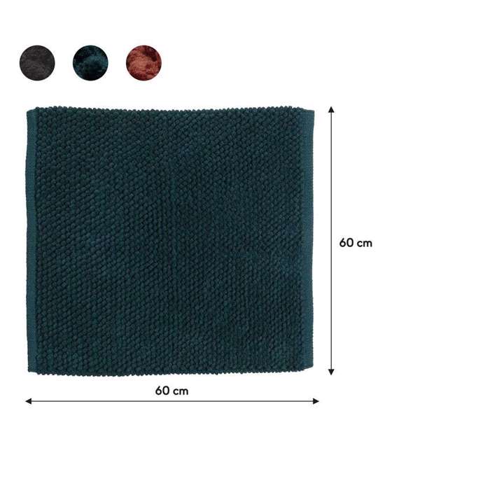 Sealskin Delhi 60x60 dark green pataki baniou