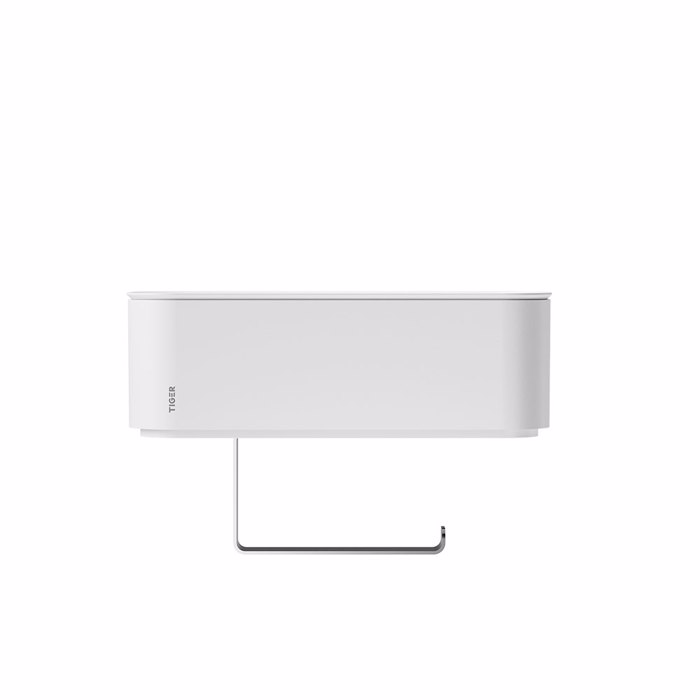 Tiger 2-Store Xartothiki Epitoixia me Apothikeftiko Xoro White 800379