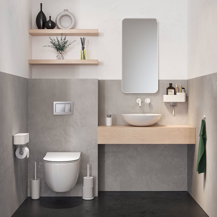 Tiger 2-Store Xartothiki Epitoixia me Apothikeftiko Xoro White 800379