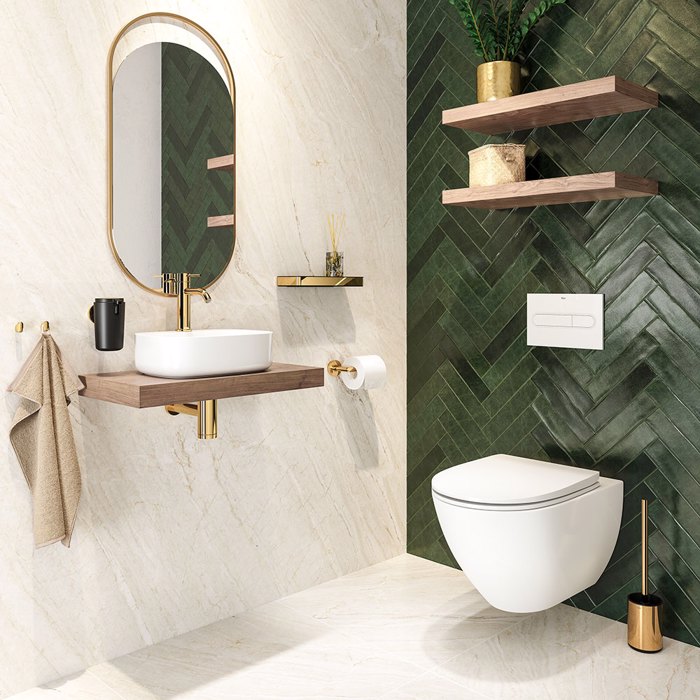 Tiger Cooper Xartothiki L-shape Polished gold 800551