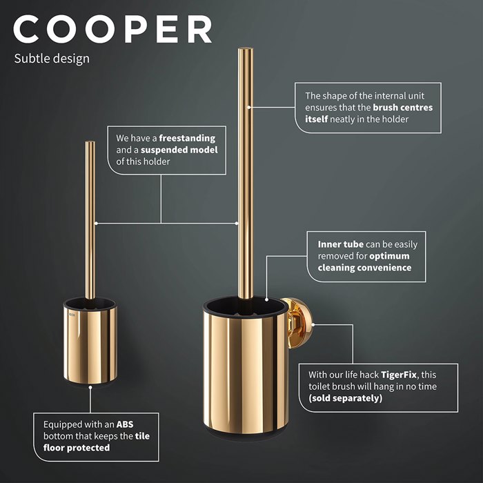 Tiger Cooper Piggal Epitoixio Black / Polished gold 800557