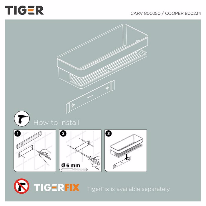 Tiger Cooper Rafi 28 cm Black / Polished gold 800562