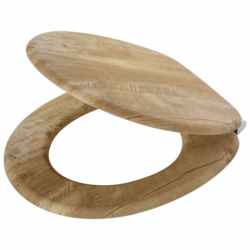 Tiger Hetta Καπάκι Λεκάνης MDF Brown 800589