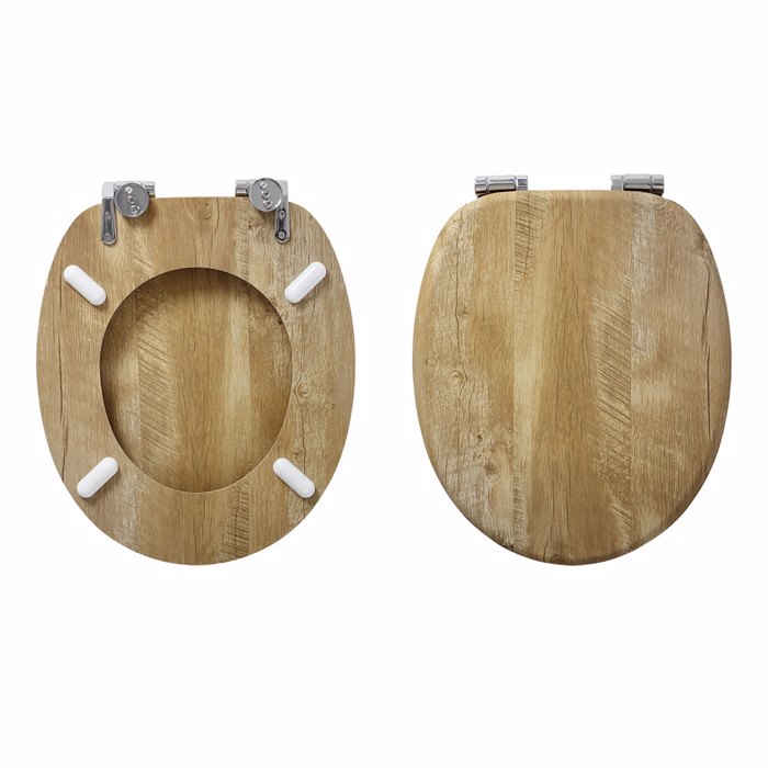 Tiger Hetta Καπάκι Λεκάνης MDF Brown 800589 Tiger Hetta Kapaki Lekanis MDF Brown 800589