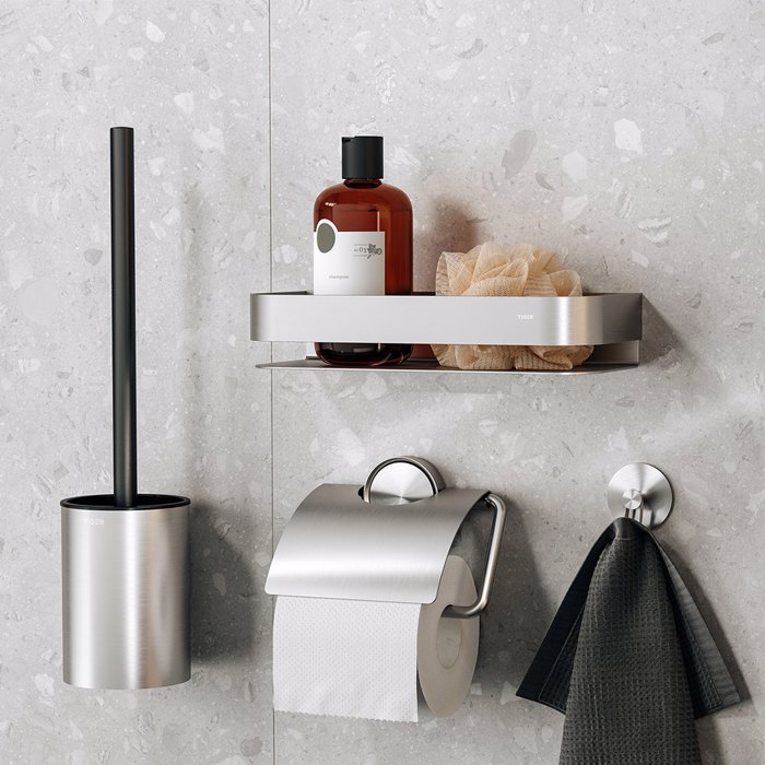 Tiger Ace Aggistro small Brushed stainless steel 800593