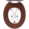 Tiger Douglas Kapaki Lekanis MDF Walnut 800612