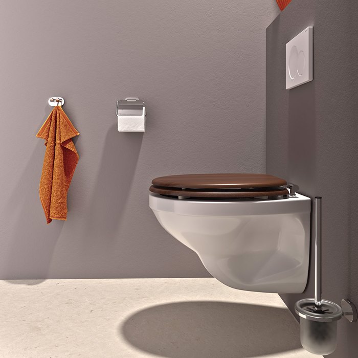 Tiger Douglas Καπάκι Λεκάνης MDF Walnut 800612 Tiger Douglas Kapaki Lekanis MDF Walnut 800612