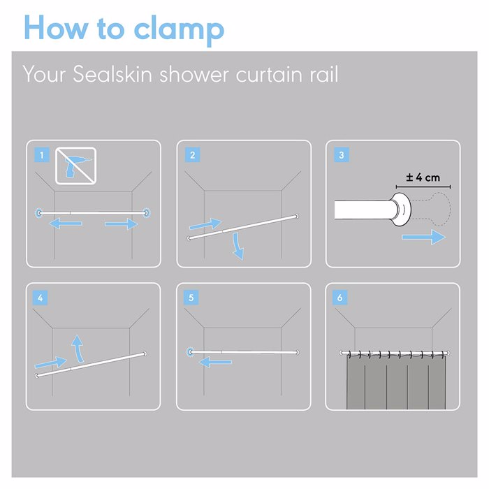 Sealskin 110-185 F20mm black braxionas baniou ptussomenos 800616