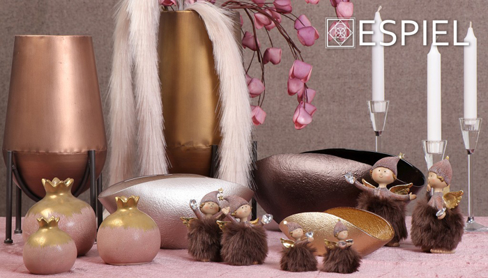 Bazo Metalliko me Stand Bronze 35ek AFT243 Espiel