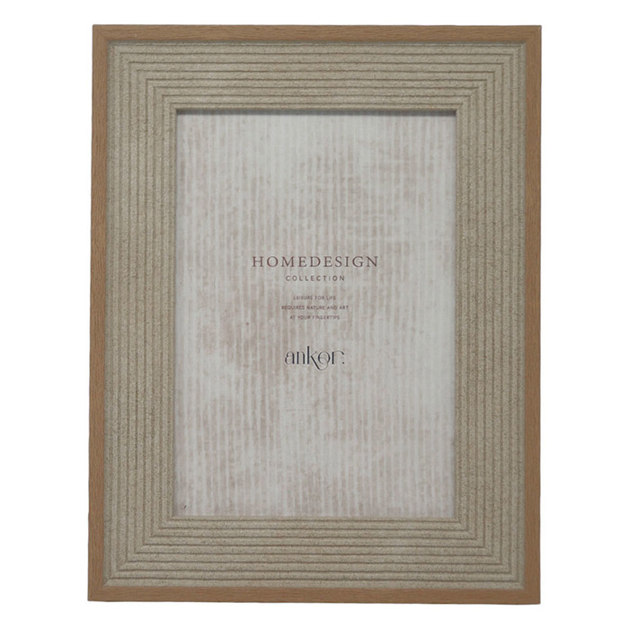 Ankor Korniza Plastiki 15x20cm Kafe me Xulini Opsi (13514-6)