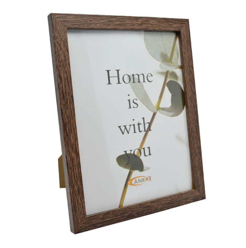 Ankor Κορνίζα Ξύλινη 50x70cm Καφέ (51033-14)