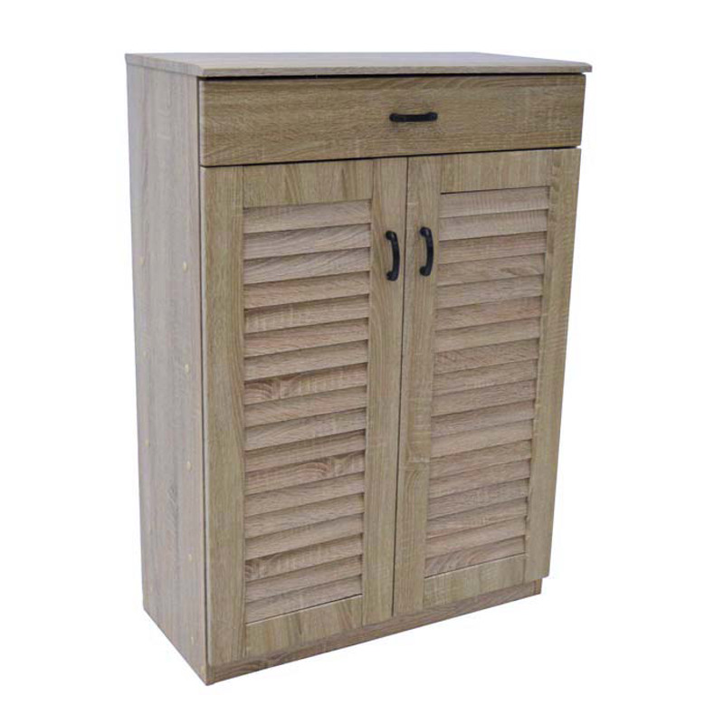 Ankor - ΣΗΜΑΝΤΙΚΟ: Σε περίπτωση διαφοράς τιμής από το κατάστημα ισχύει παντα και μόνο η τιμή του καταστήματος Ankor Παπουτσοθήκη Ντουλάπι με Συρτάρι Ξύλινο Φυσικό 68