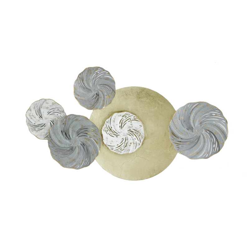 Ankor Διακοσμητικό Τοίχου Μεταλλικό ''Κύκλοι'' 90.8x5.7