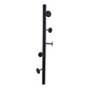 Ankor Kalogros Metallikos Mavros Mat me Marmarini Basi 181cm (832439)