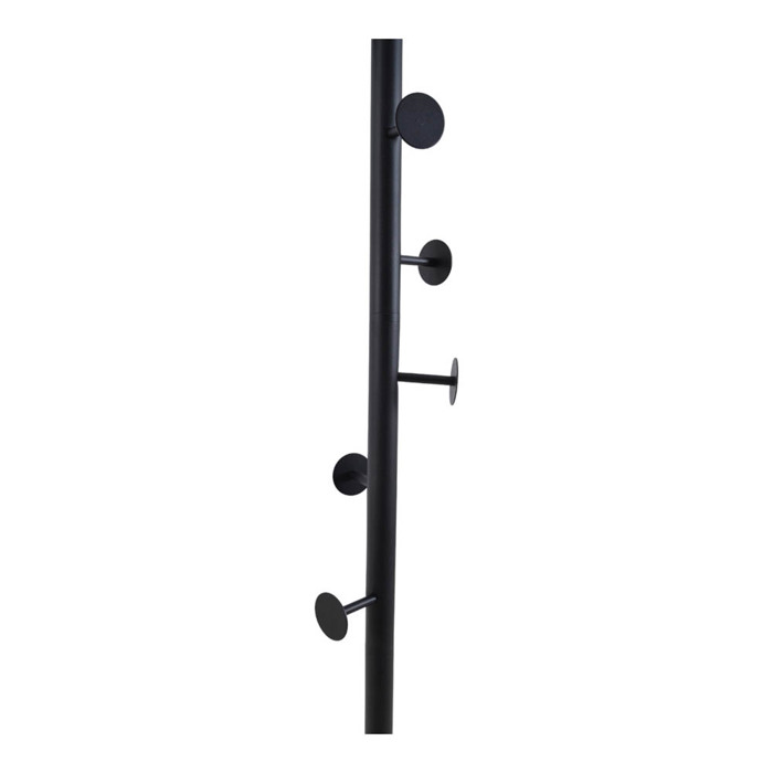 Ankor Kalogros Metallikos Mavros Mat me Marmarini Basi 181cm (832439)