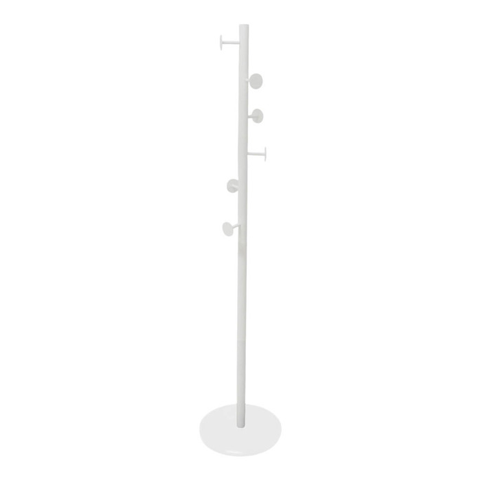 Ankor Kalogros Metallikos Lefkos Mat me Marmarini Basi 181cm (832446)