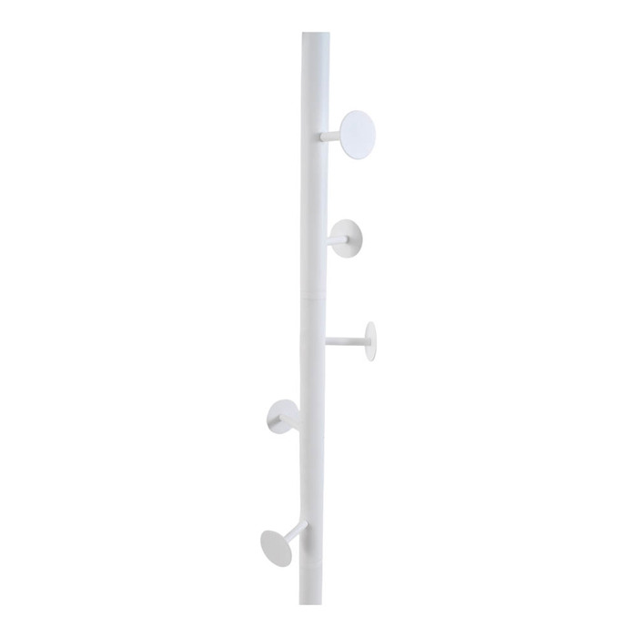 Ankor Kalogros Metallikos Lefkos Mat me Marmarini Basi 181cm (832446)