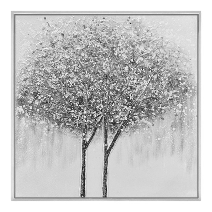 Ankor Pinakas Elaiogafia se Tupomeno Kamba me Asimi Korniza ''Dentro'' 80x80cm (832514)