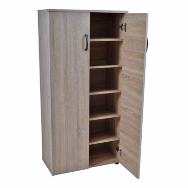 Ankor Παπουτσοθήκη Ντουλάπι Ξύλινο με 6 Ράφια 60x32x122cm (834280)